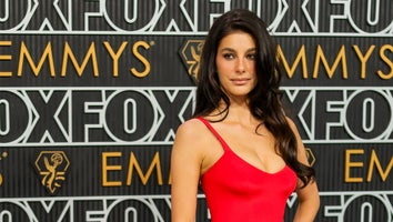 Camila Morrone's Dad Crashes Her Emmys Interview With a Full Circle Fashion Moment (Exclusive)